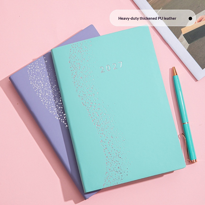 A5 Planner High-quality Design Thickened Pages Daily Check-in Log
