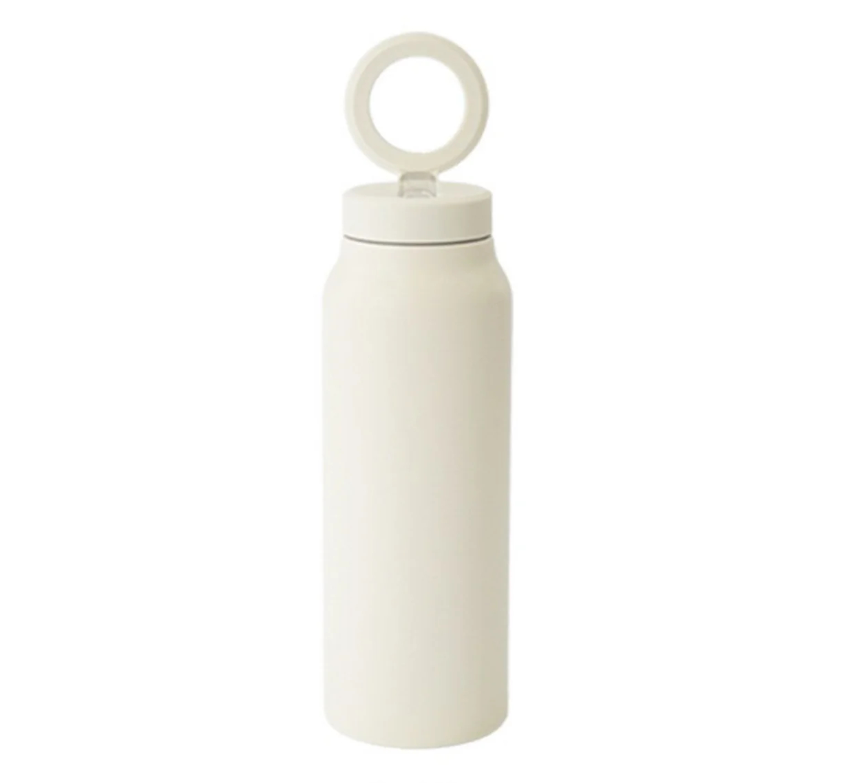 304 Stainless Steel Vacuum Cup Creative Magnetic Water Cup Insulated Sports Water Bottle With Straw Outdoor Insulated Water Mug With Magnetic Phone Holder - Image 4