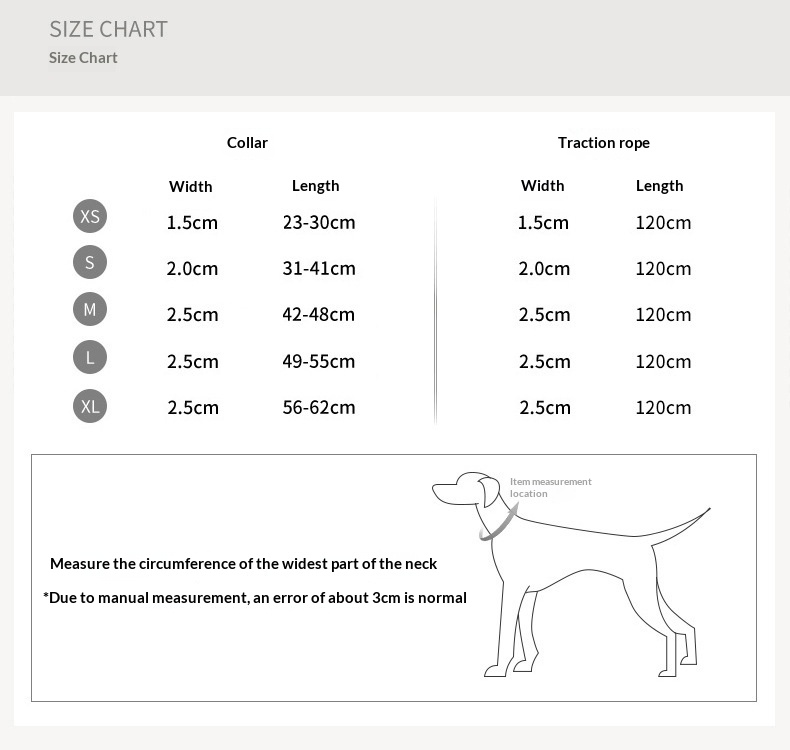 Comfortable Nylon-imitation Pet Dog Collar And Leash detail photo 1