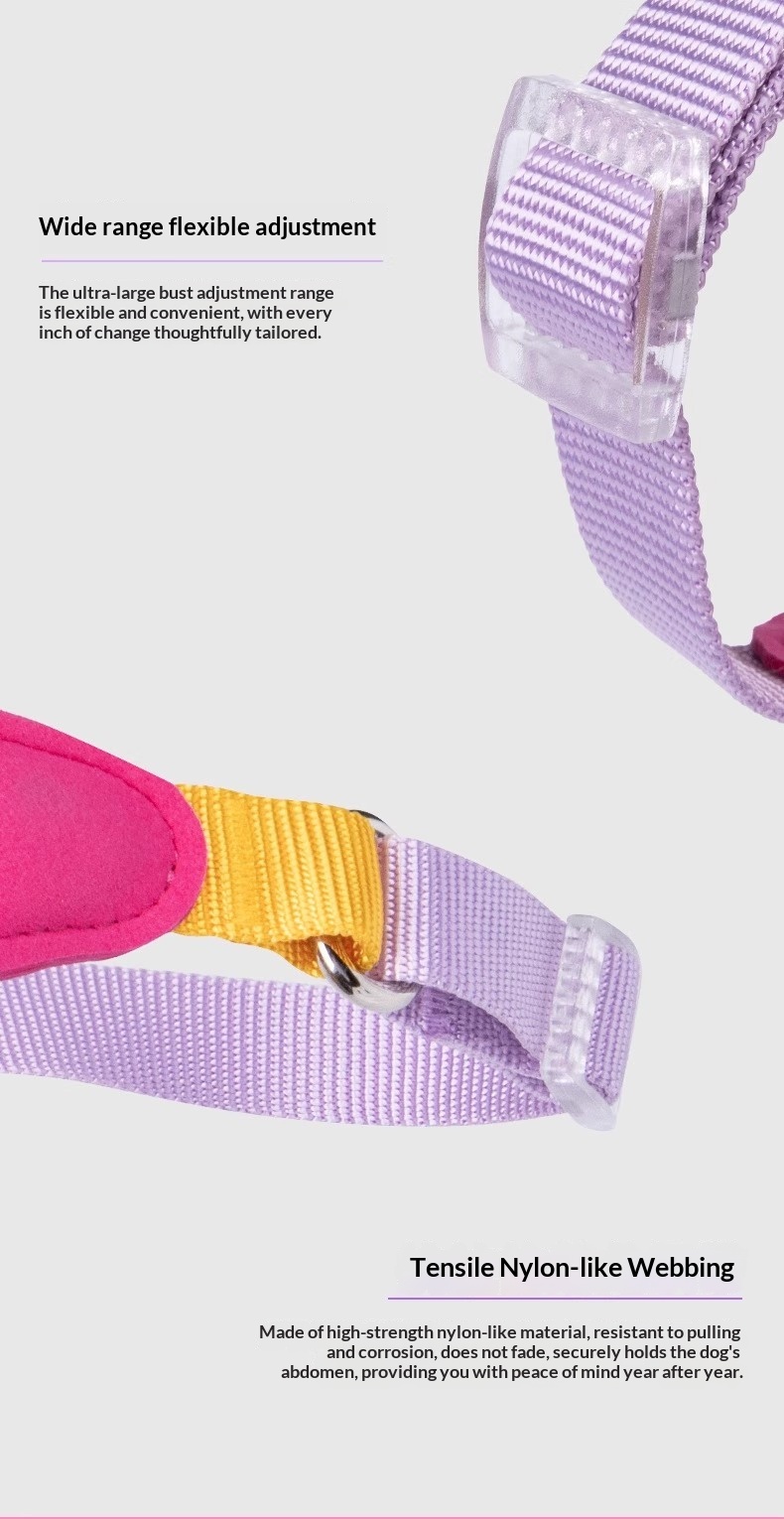V-shaped Vest-style Dog Harness detail photo 9