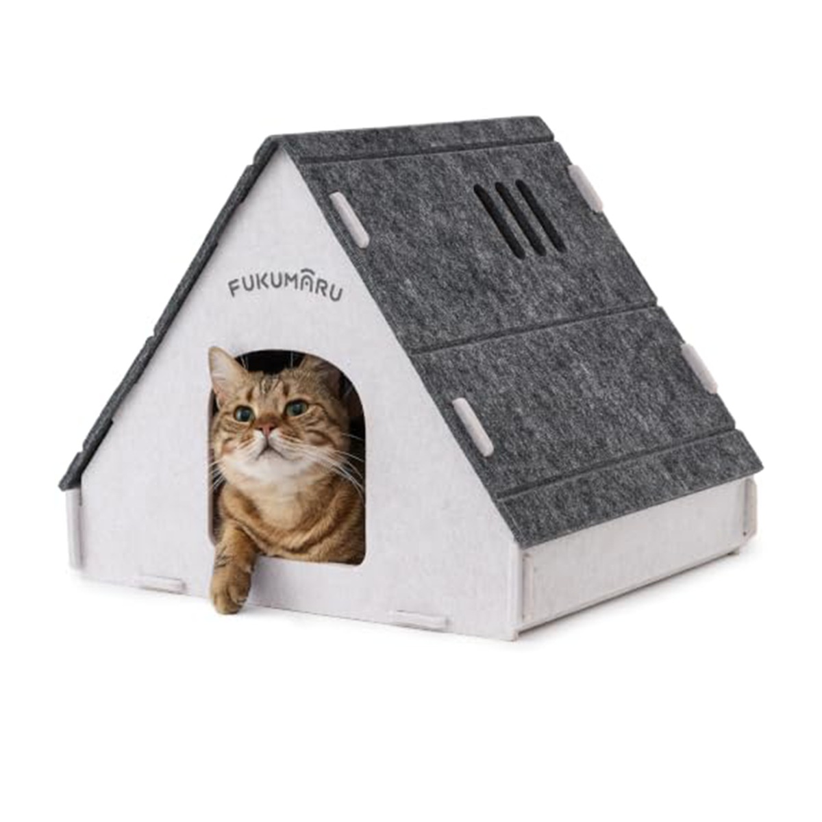 Cat Bed, Felt Pet Bed, New-style Small House Cat Bed, Tent detail photo 1