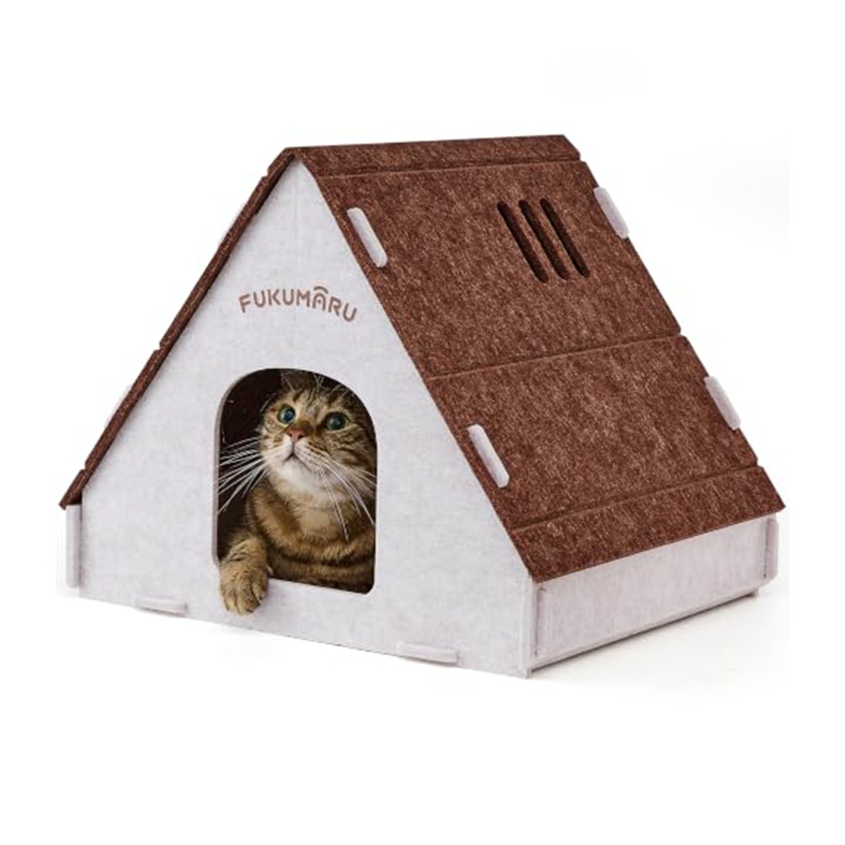 Cat Bed, Felt Pet Bed, New-style Small House Cat Bed, Tent detail photo 7