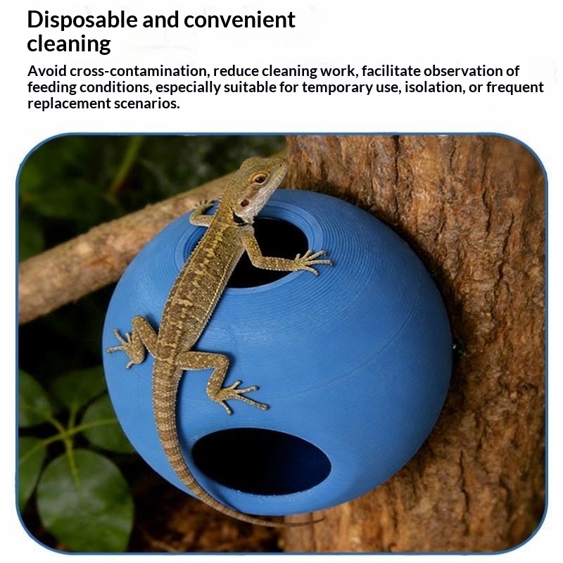 Reptile Hideout Lizard Egg-Shaped Hanging Nest detail photo 6