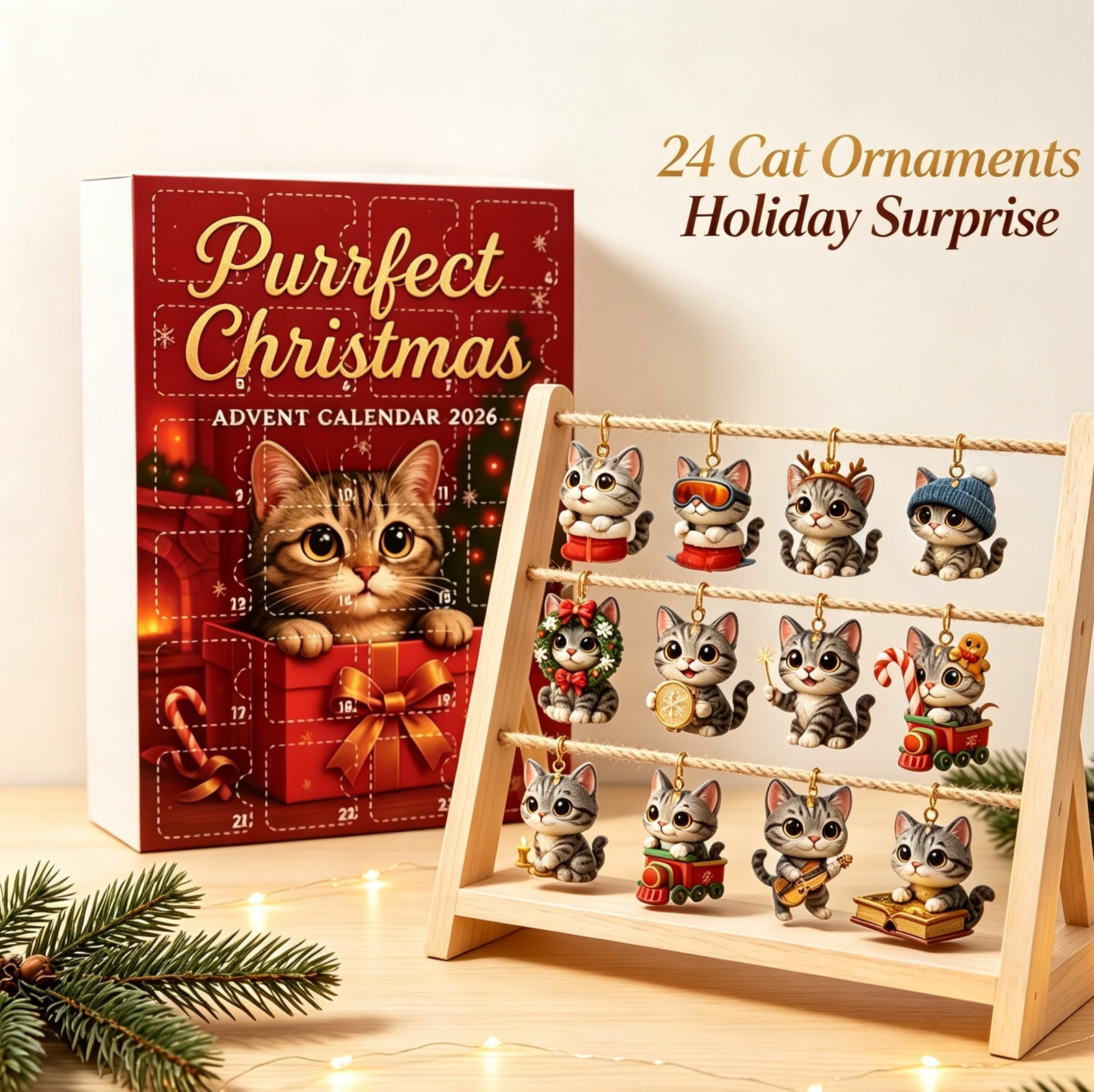 Christmas Holiday Decoration Pendant Calendar Blind Box