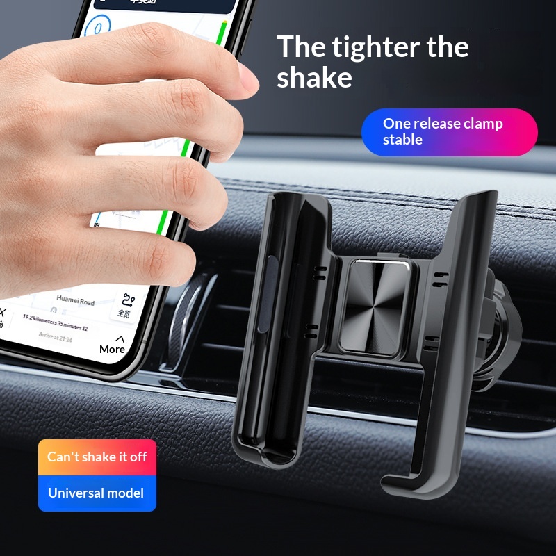 Metal Hook Air Vent Rotating Car Phone Holder