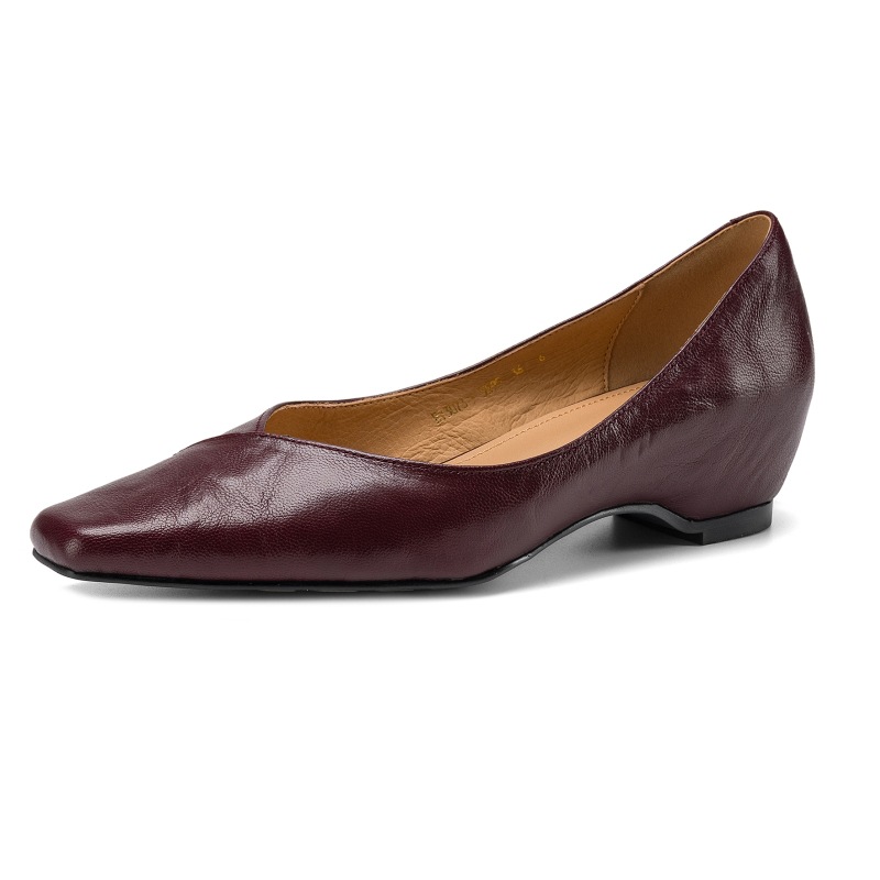 Women's Vintage Leather Shoes With A Square Toe And Sheepskin Upper C9665cd6 A3d3 43a7 Bd34 C4784bd136b9