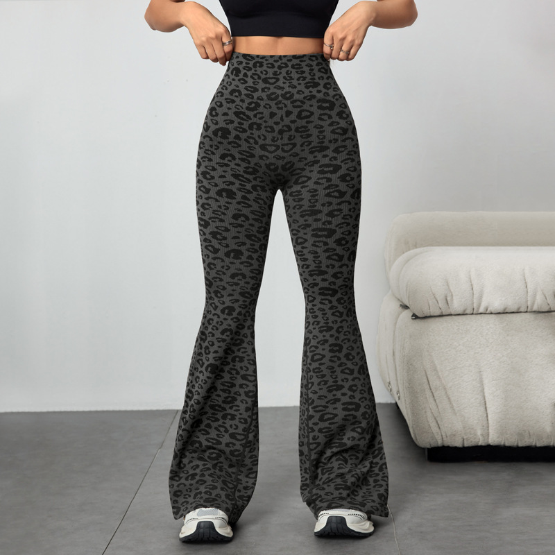 Leopard Print Yoga Pants, picture 5 of 7