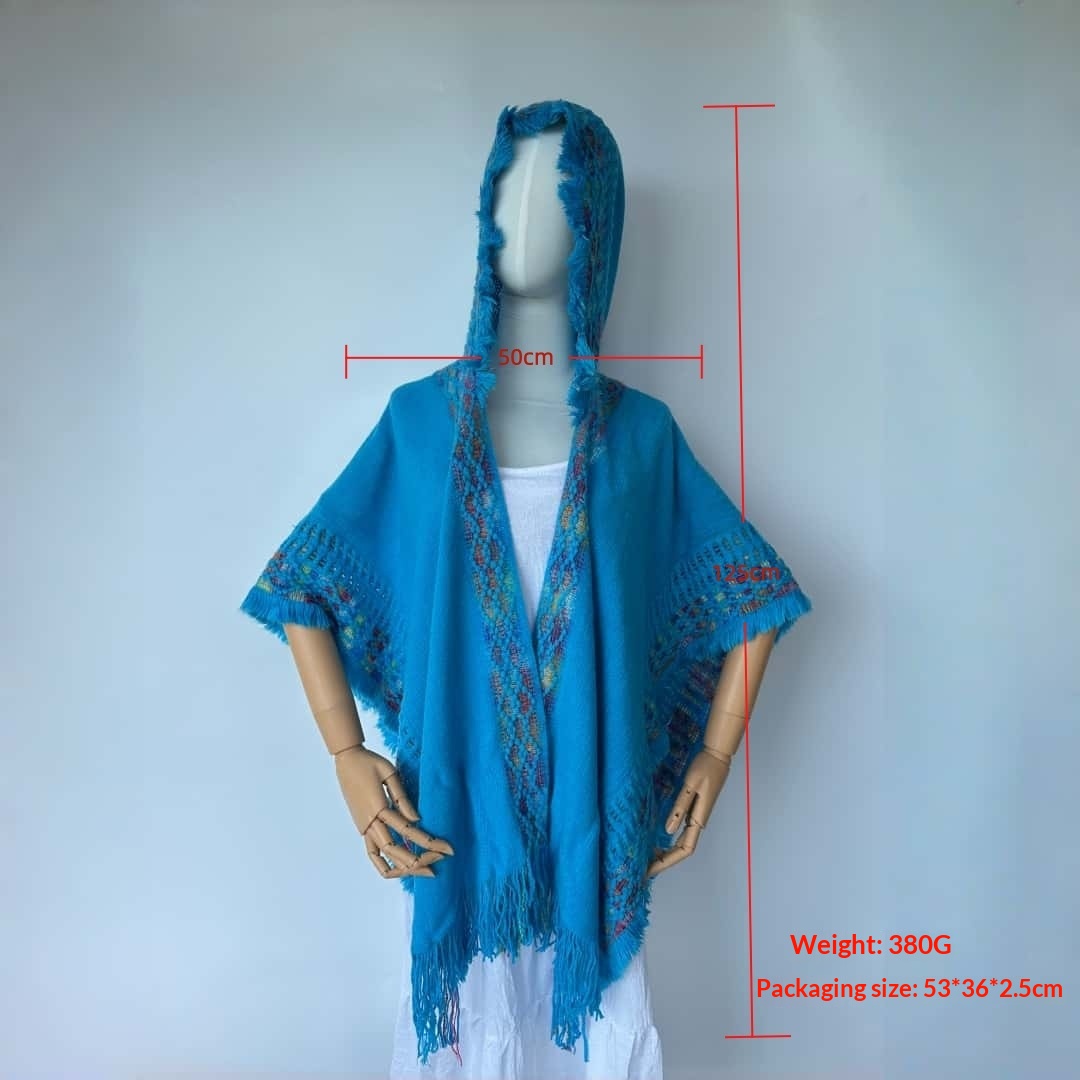 Autumn Winter Warm Ethnic-style Shawl For Travel