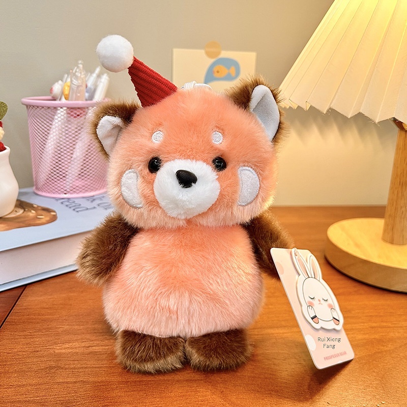 Soft Plush Toy Doll Bag Pendant - Cute Backpack Charm Accessory Decoration for Purse Keychain