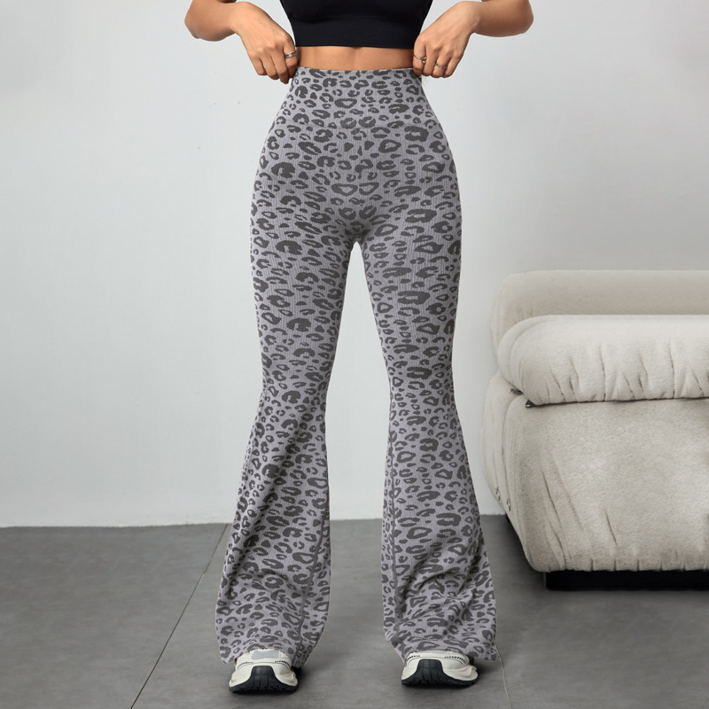Leopard Print Yoga Pants, picture 6 of 7