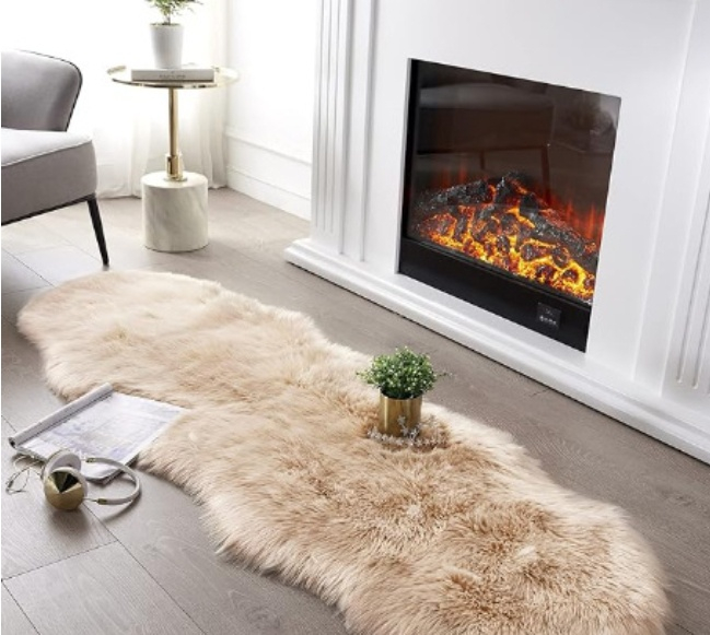 Irregular Plush Rug, picture 4 of 10