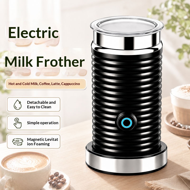 Electric Milk Frother Small For Home Use Fully Automatic