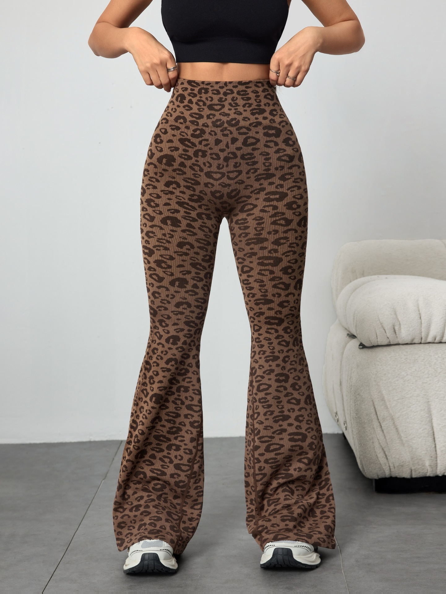 Leopard Print Yoga Pants, picture 7 of 7