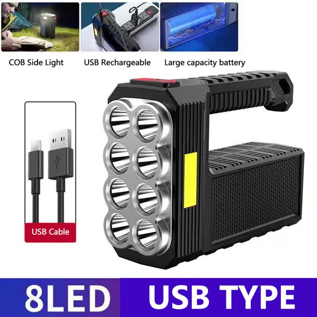 Solar LED Rechargeable Flashlight, picture 3 of 3