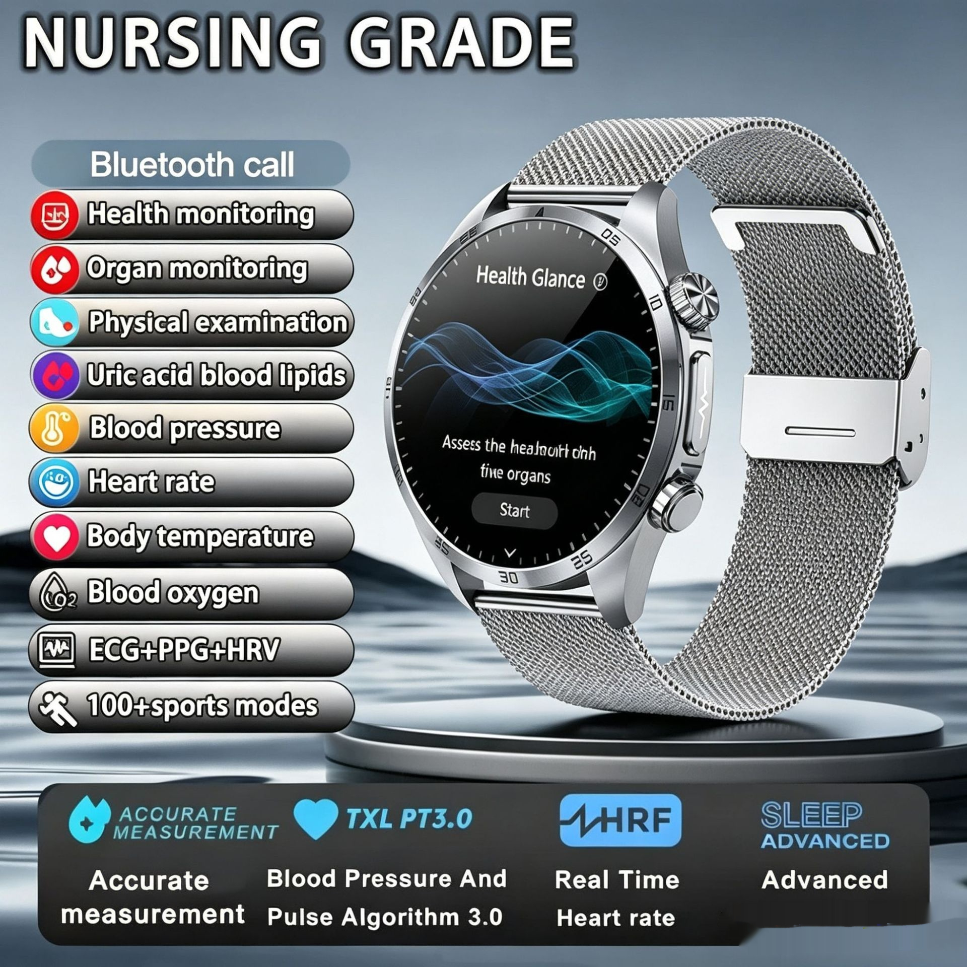 New Smartwatch With Bluetooth Calling