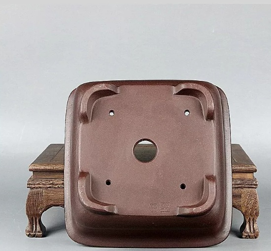 Handmade Square Ceramic Flower Pot, picture 2 of 3