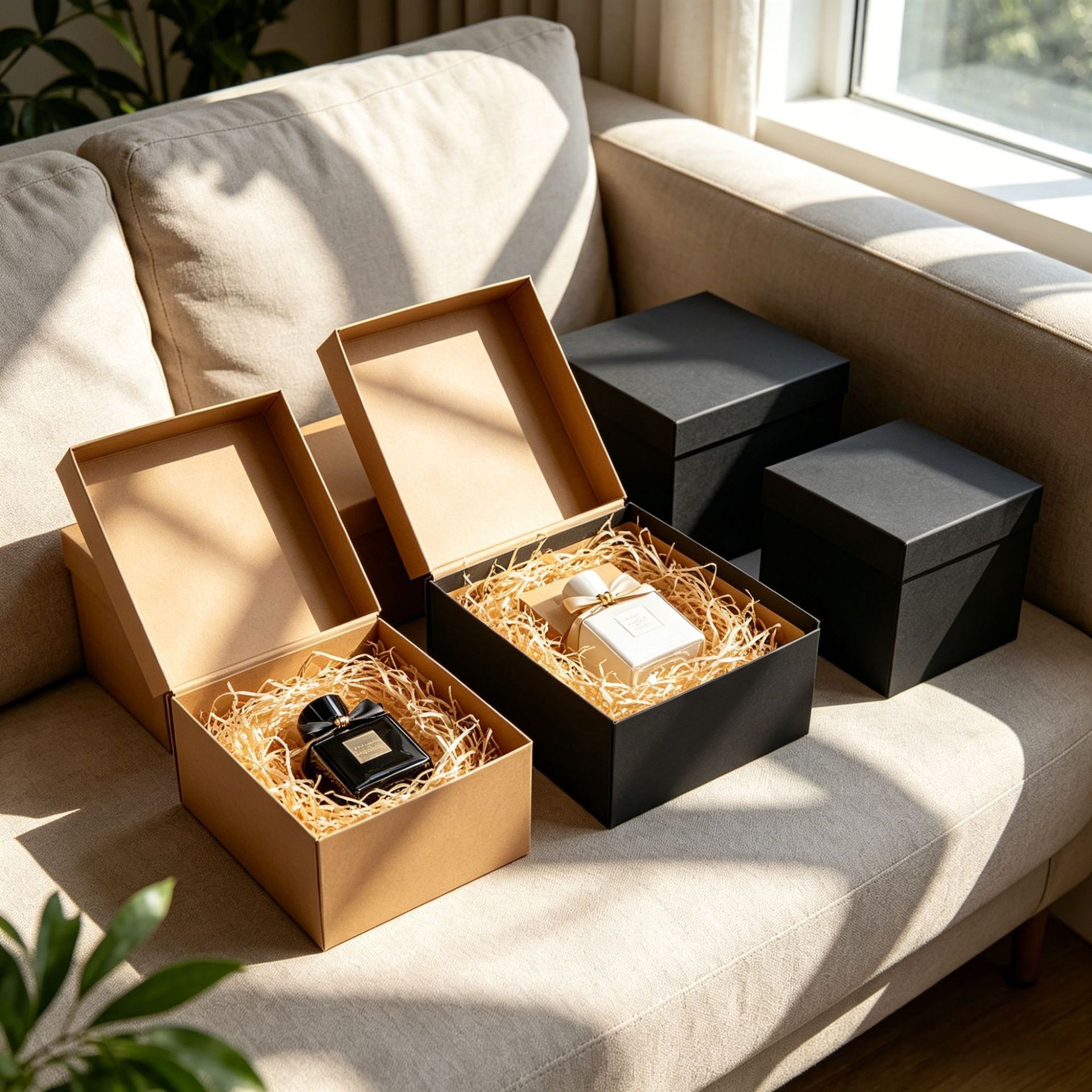 Heaven And Earth Cover Cardboard Empty Gift Box