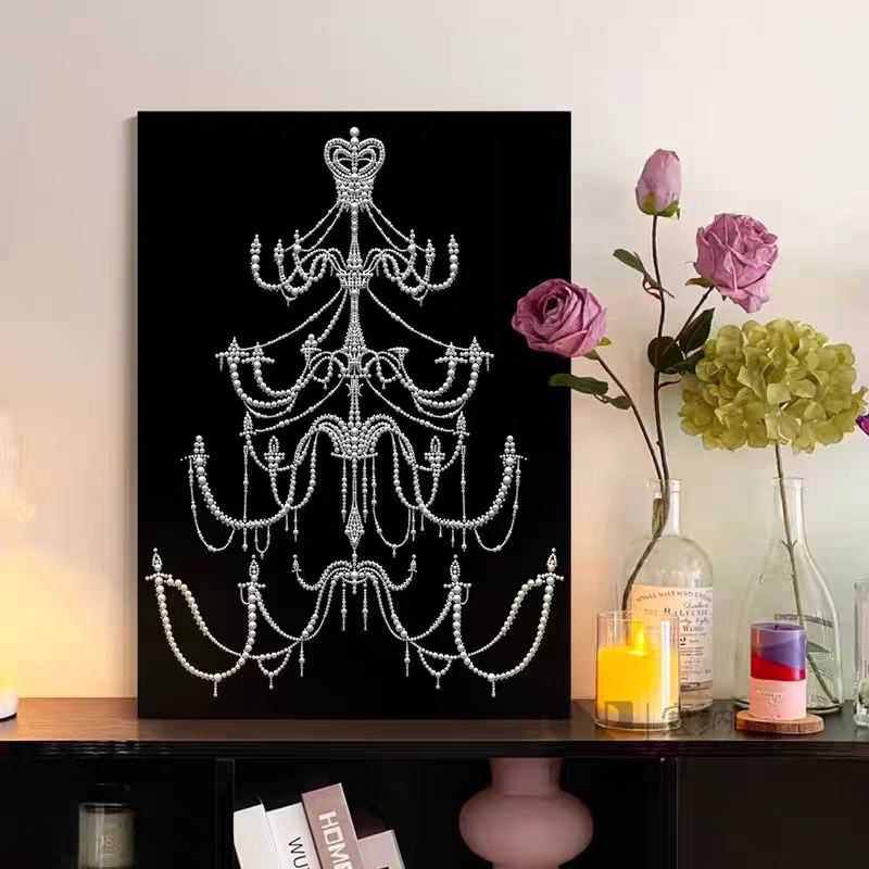 Modern Simple Texture Living Room Decorative Painting