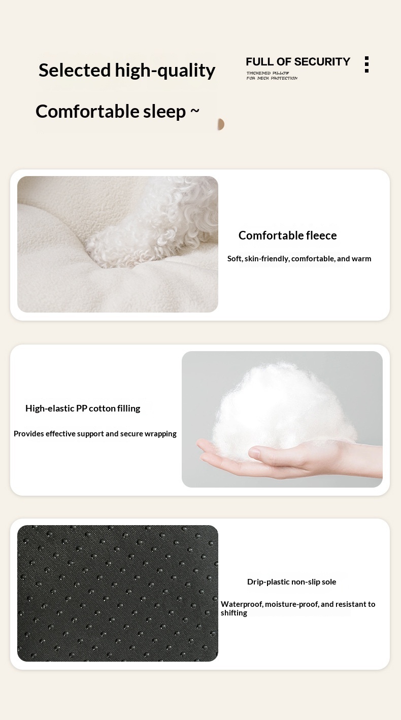 Four-season Warm And Thickened Cat Pet Bed detail photo 2