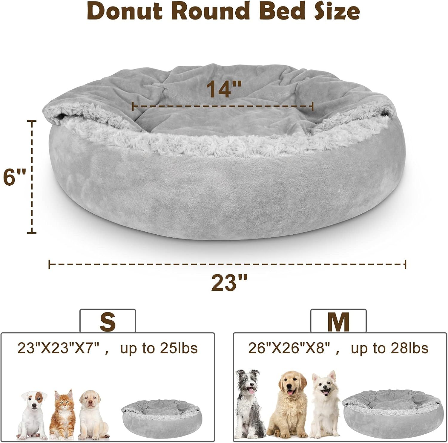 Pet Bed Cushion With Blanket For Small And Medium-sized Pets detail photo 15