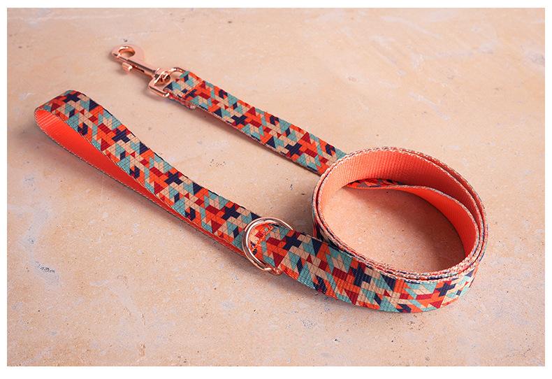 Nylon Pet Collar And Leash Set detail photo 5