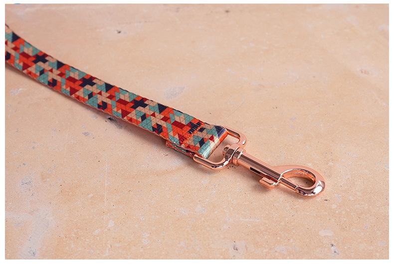 Nylon Pet Collar And Leash Set detail photo 3