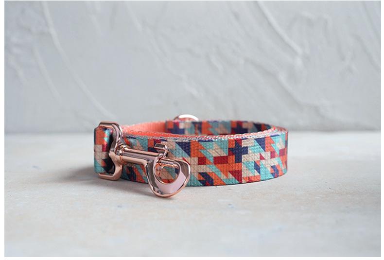 Nylon Pet Collar And Leash Set detail photo 4