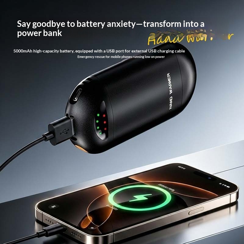 New Rechargeable Self-heating Hand Warmer