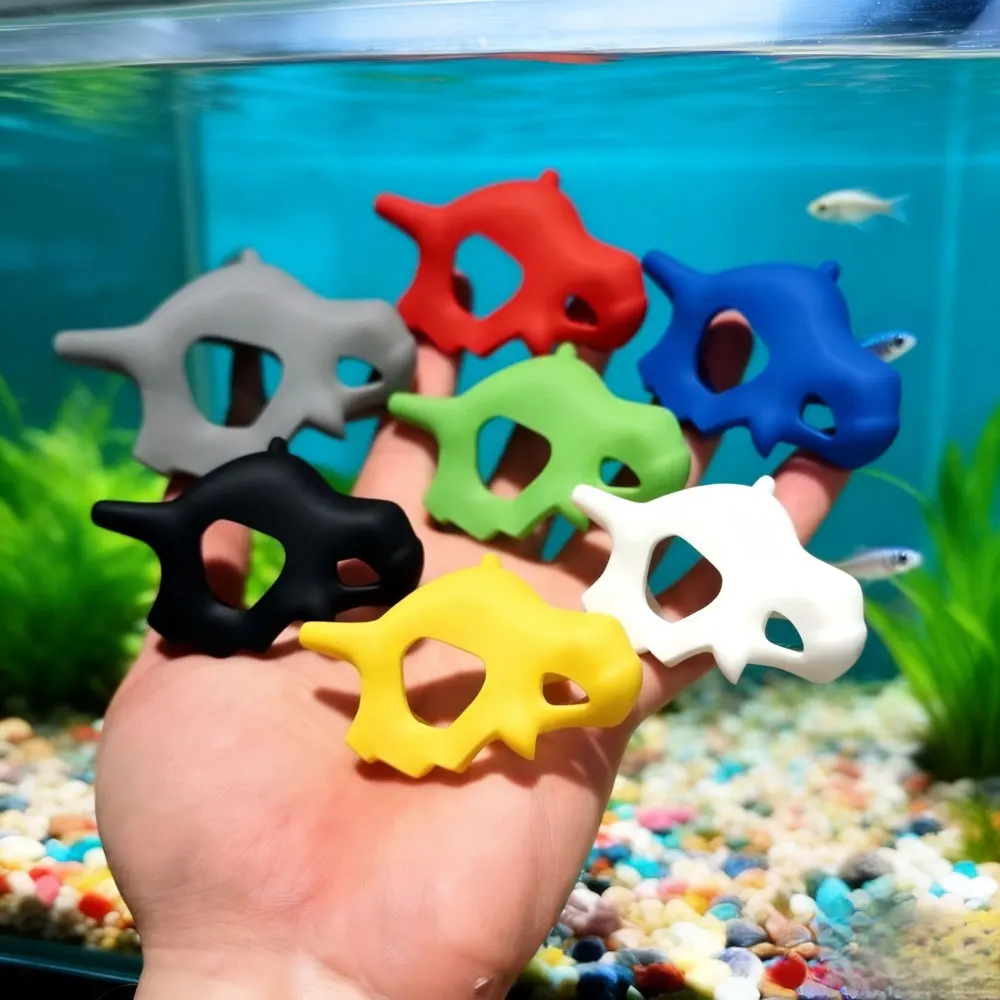 Fish Tank Skull Ornament 3D-Printed Landscape Decorative Item