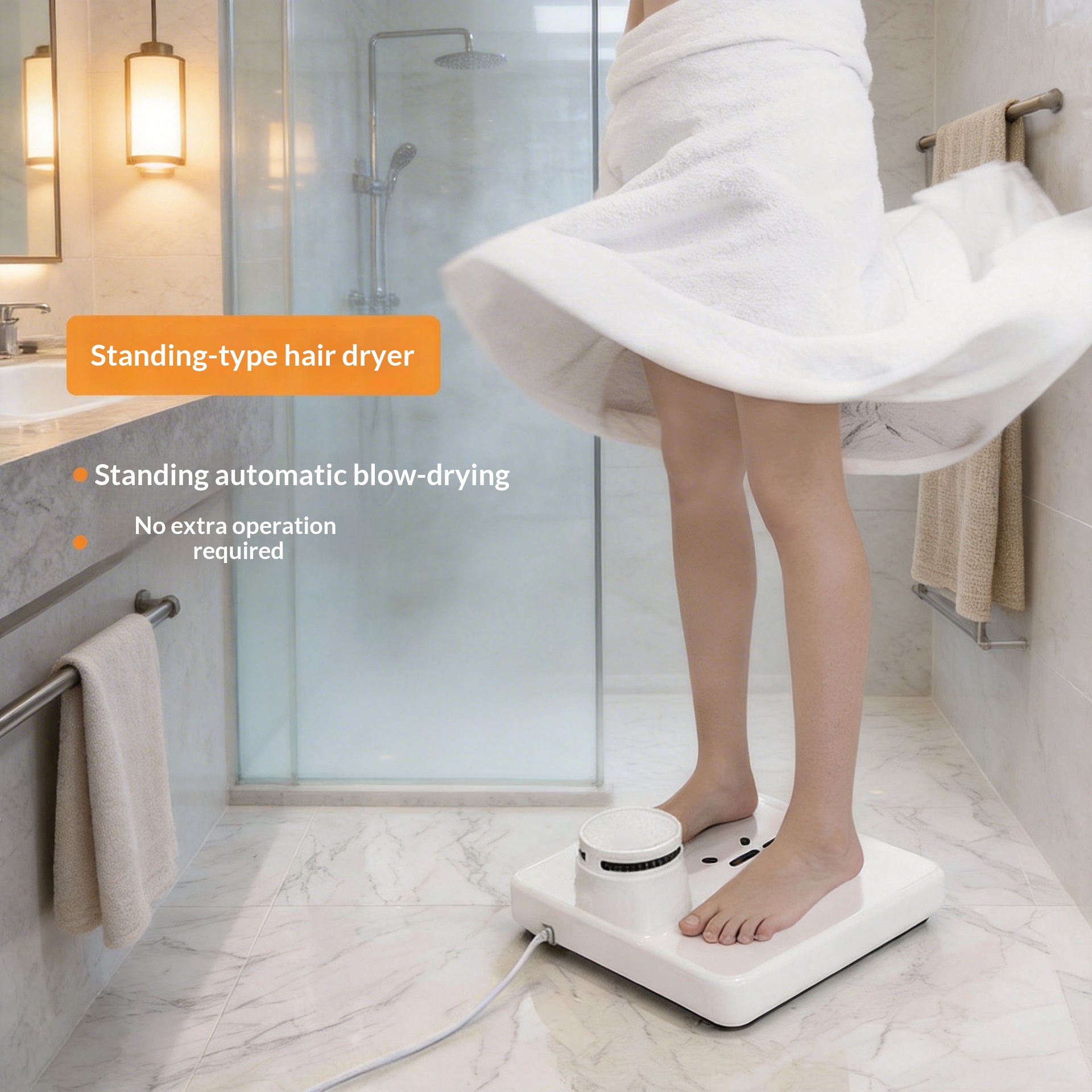 Body Dryer Post-bath Drying Device 960W Multi-country Plug