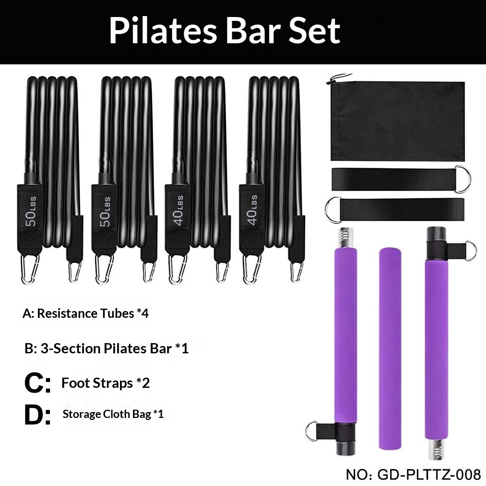Pilates Bar with Resistance Set, picture 4 of 5