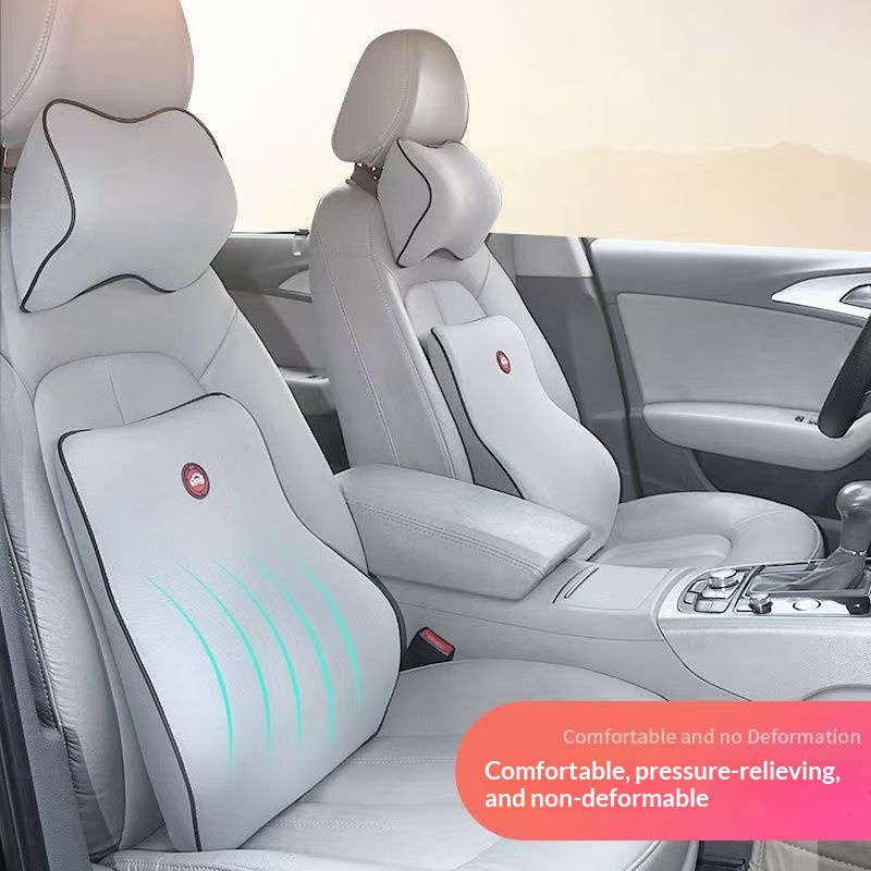 Memory Foam Lumbar Support Cushion For Home And Car Use