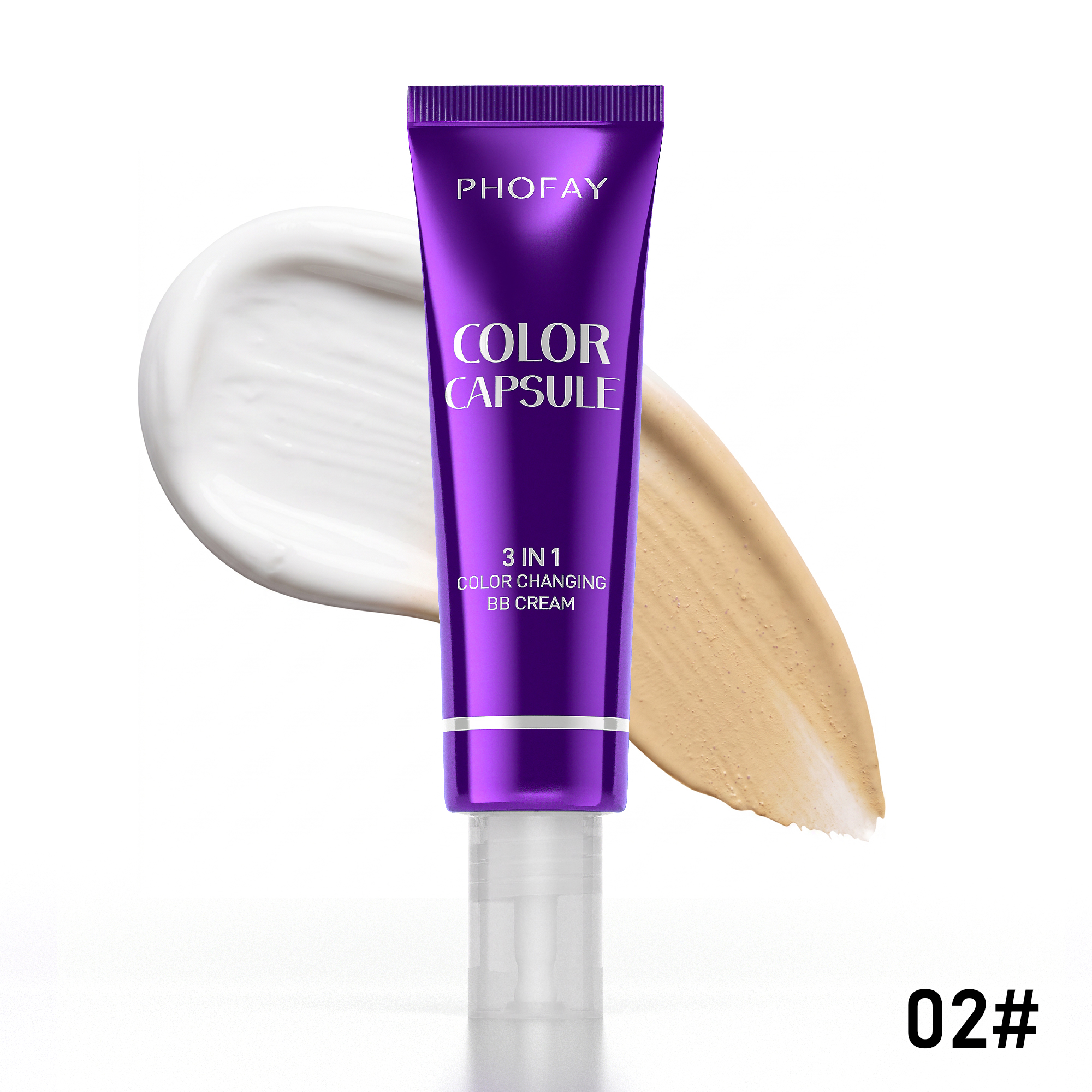 C-F024 Color Changing BB Cream No2