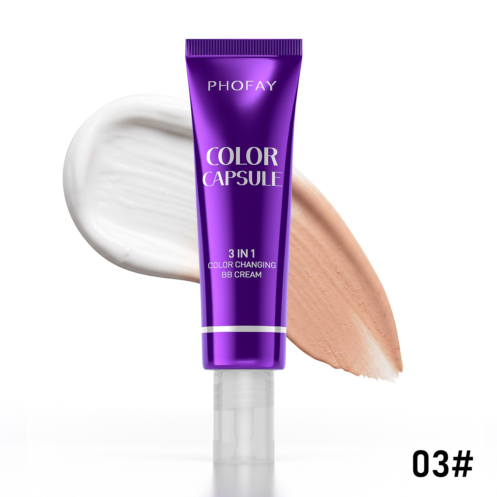 C-F024 Color Changing BB Cream No3