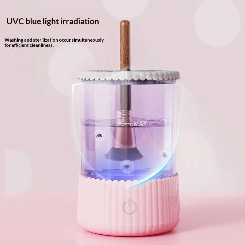 Rechargeable makeup brush washer view 7