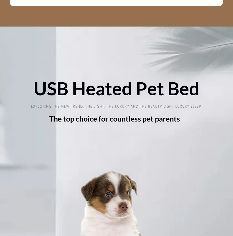 Dog Electric Blanket Teddy And Panda-style Heated Bed detail photo 17