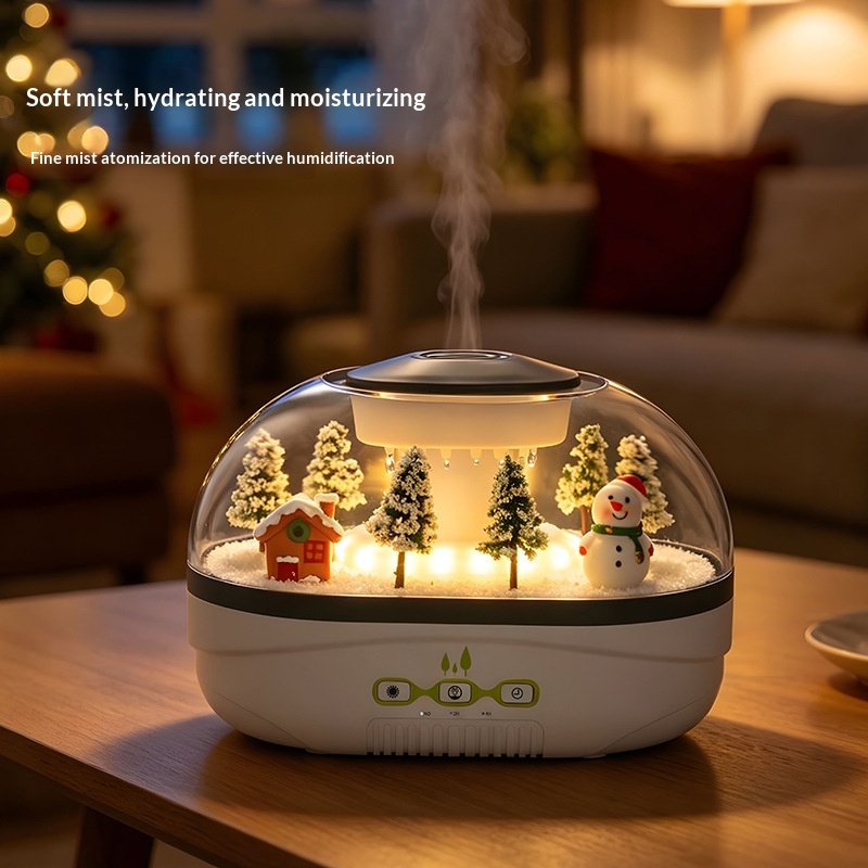 Household Snow Scene Water Drop Aromatherapy Diffuser