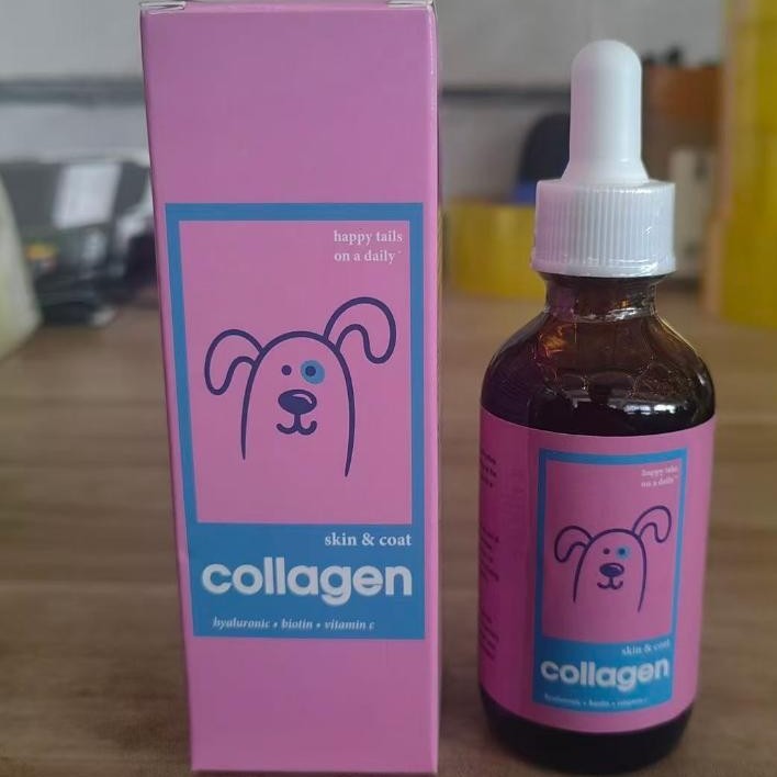 قطرات الكولاجين للحيوانات الأليفة سعة 60ml