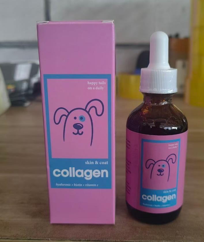 قطرات الكولاجين للحيوانات الأليفة سعة 60ml