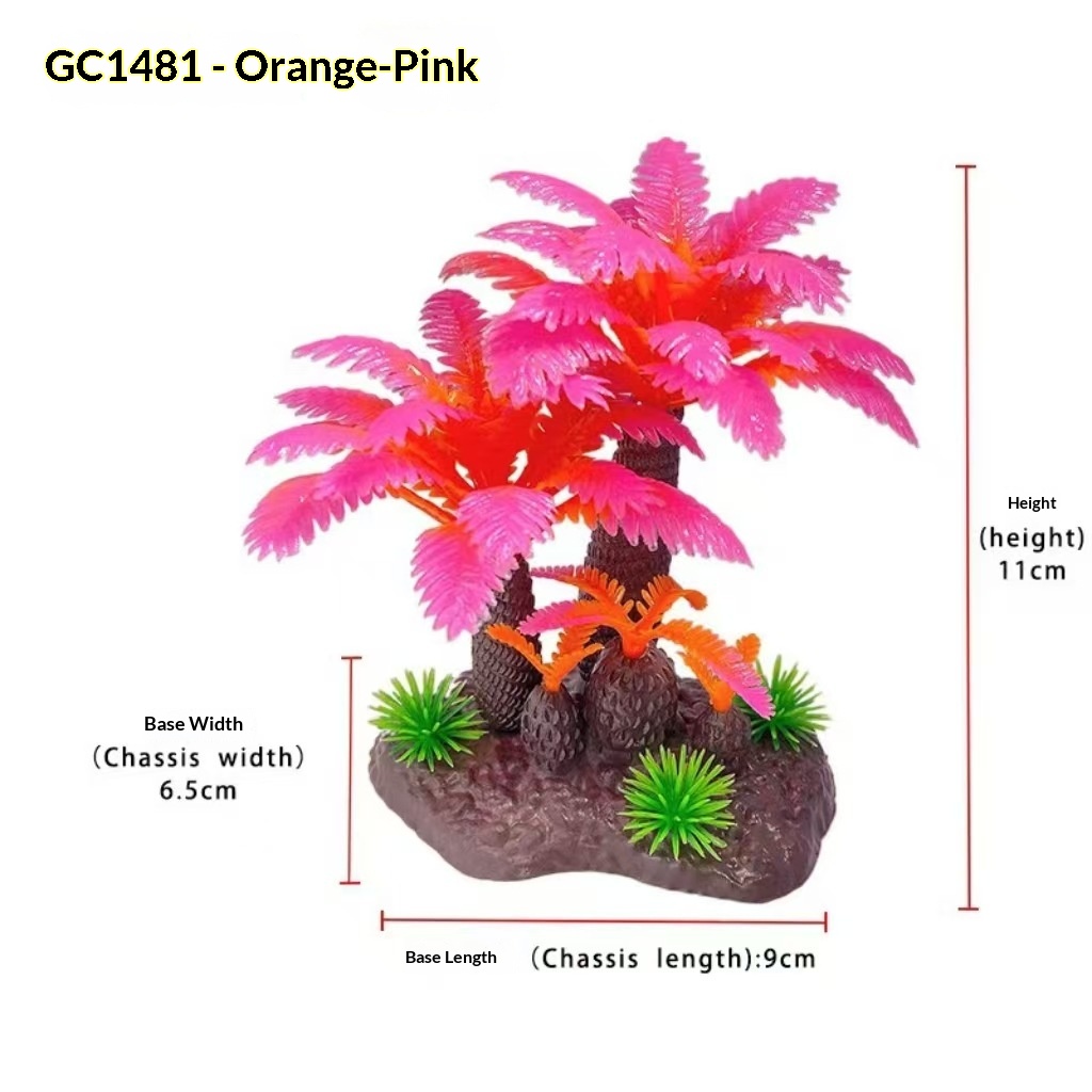 Aquarium Landscaping Decorations Artificial Aquatic Plants