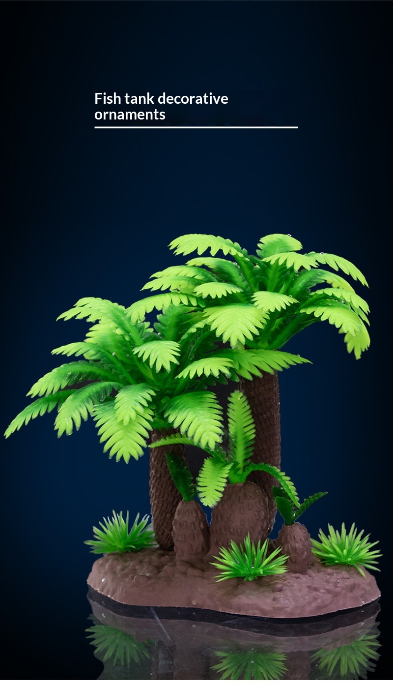 Aquarium Landscaping Decorations Artificial Aquatic Plants detail photo 4