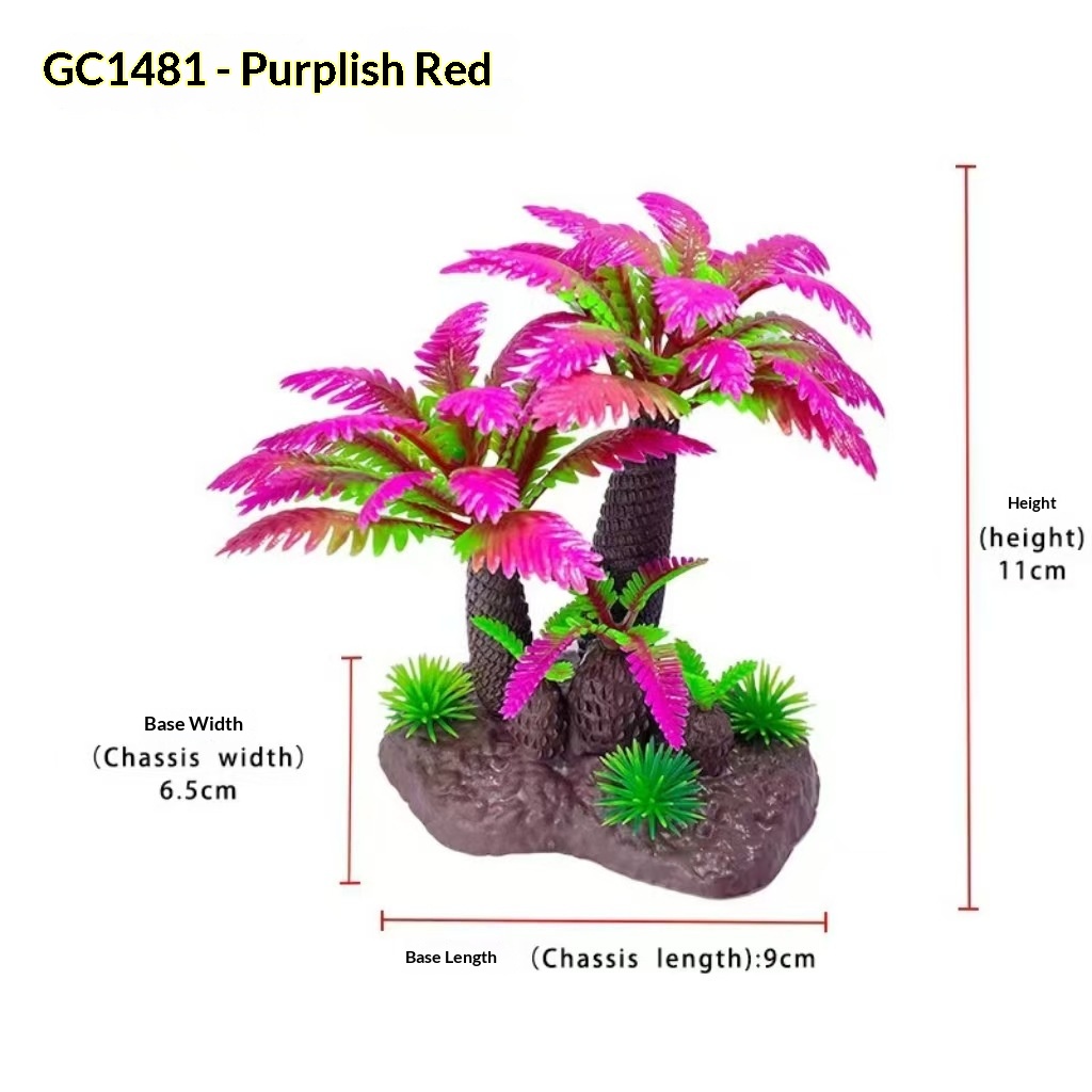 Aquarium Landscaping Decorations Artificial Aquatic Plants detail photo 6