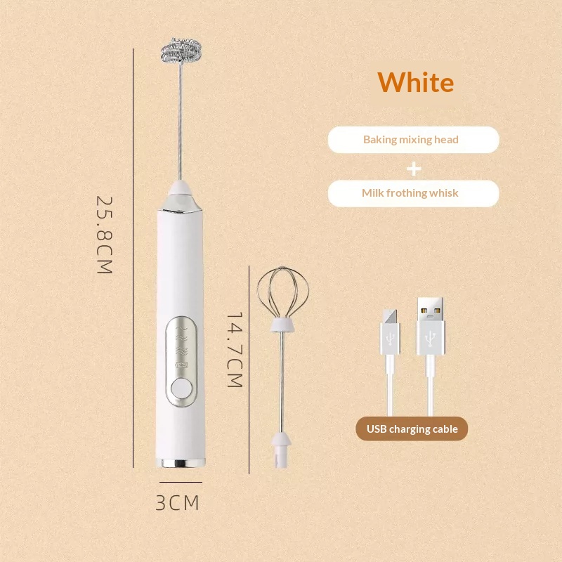 Electric coffee frother, milk frother, milk foam frother,