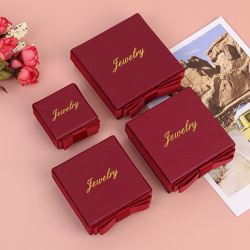 Wine Red Handbag Gift Box