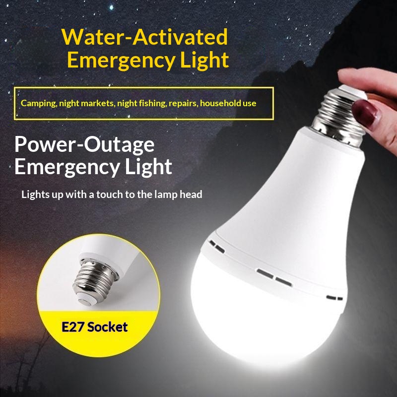 Emergency Light Bulb E27 Screw Base For Home Use