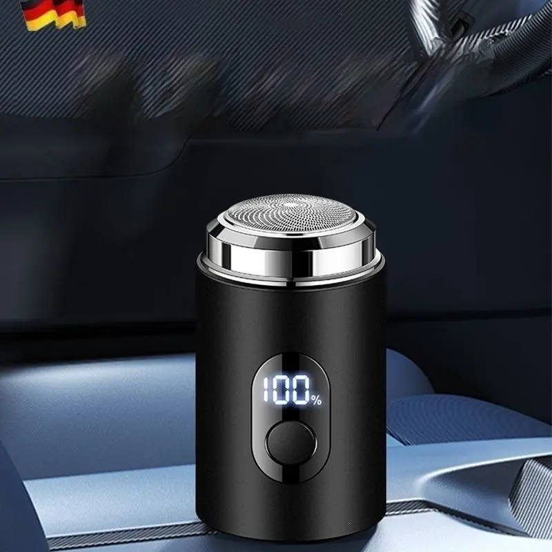 Electric Shaver Men's Mini USB Charging Digital Display