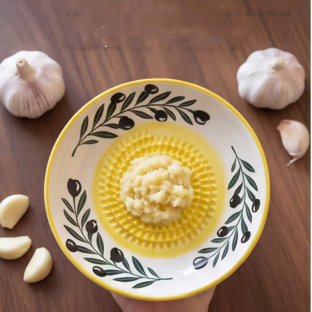 Cross-border Ginger And Garlic Masher, Ceramic Grinder