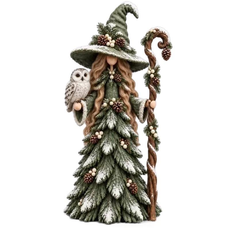 Witch Figurine Table Decoration
