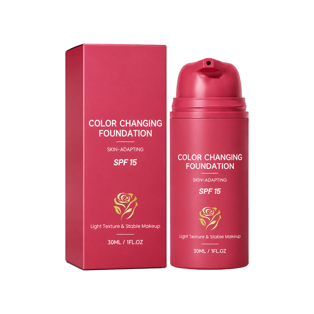Color Changing Foundation