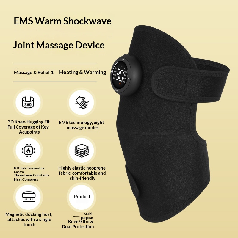 Knee Massager With Heating Knee Brace For Joint Warmth Pulsed Massager For Chronic Cold Legs
